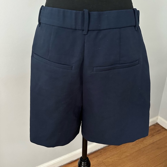 Abercrombie & Fitch Navy Women's Bermudas - Picture 2 of 4